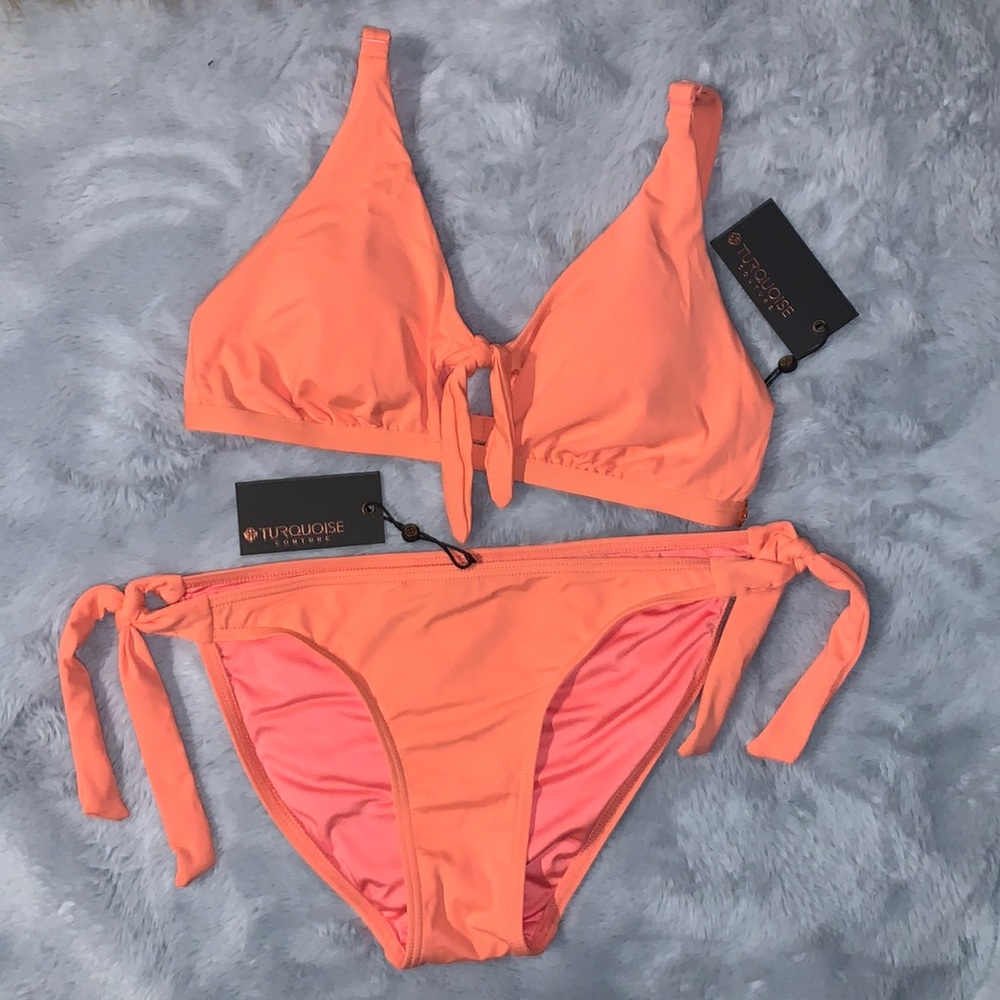 NWT Turquoise Couture Bikini